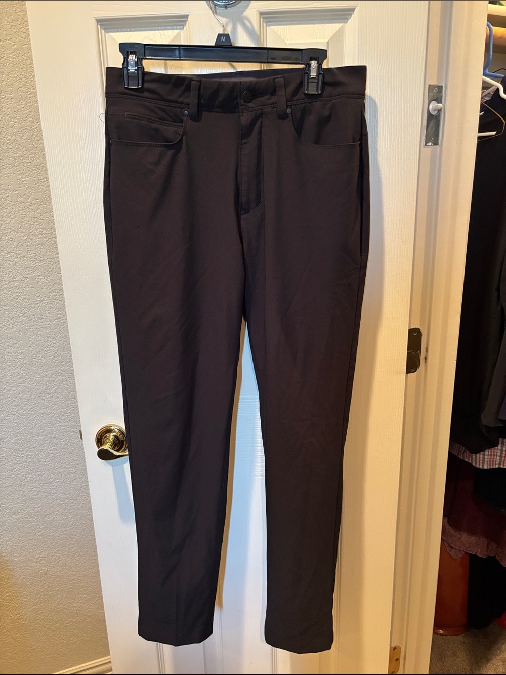 VRST Men's Limitless Performance 5-Pocket Tech Pants Black 30X30